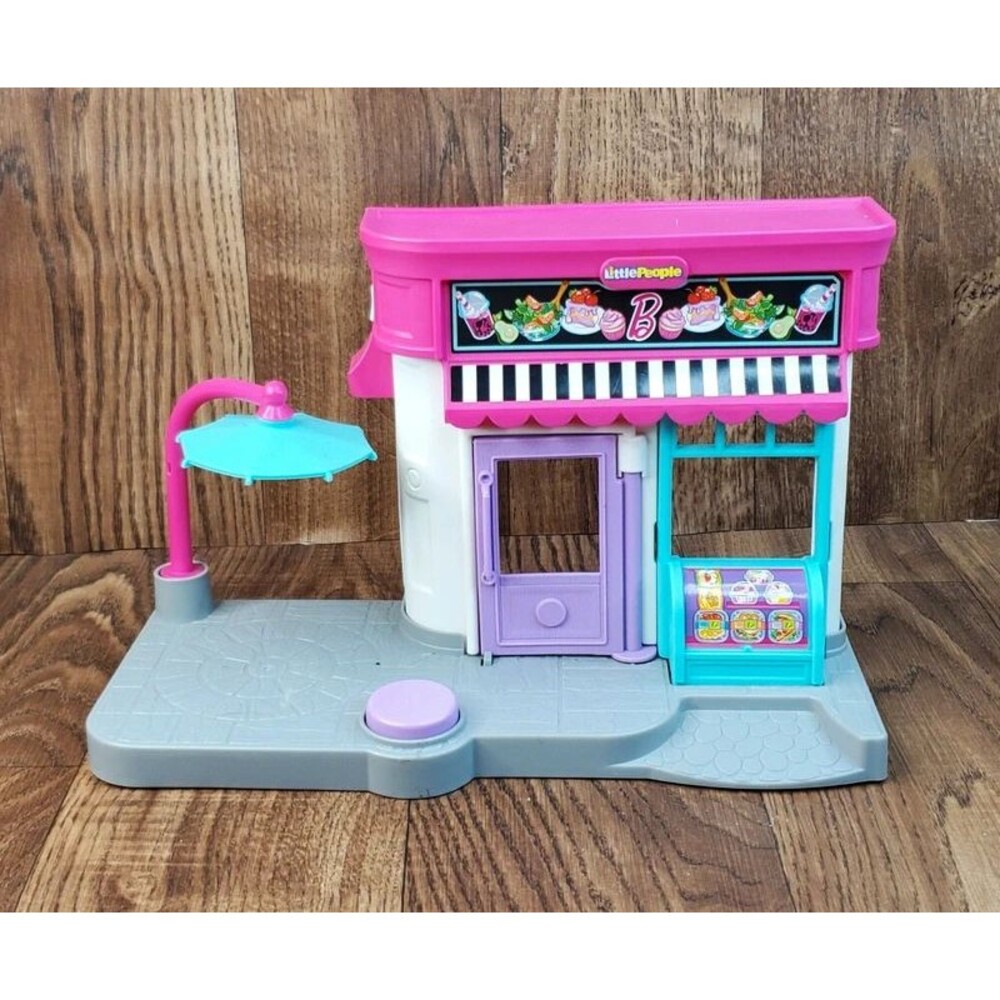 Fisher-Price Little People Barbie City Adventures Cafe 2019 Playset Only
